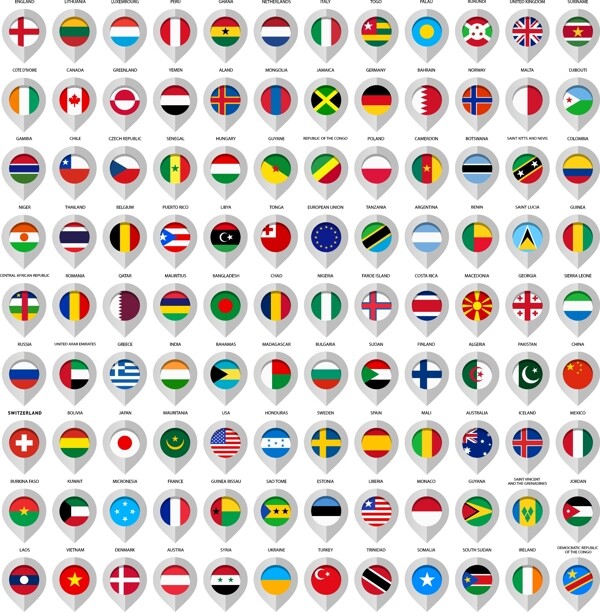 世界国旗外国国旗图片