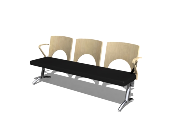 公装家具之公共座椅0263D模型