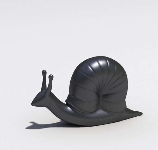 蜗牛雕塑模型图片