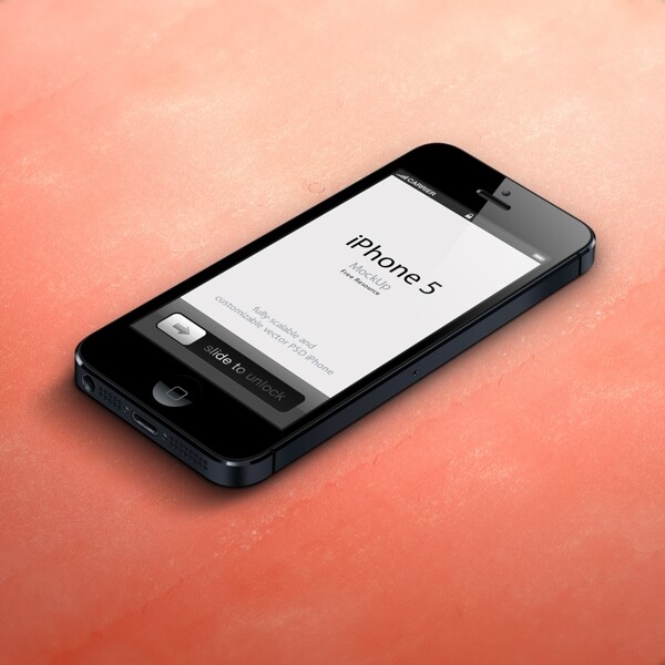 iphone5展示素材可换屏幕可换背景