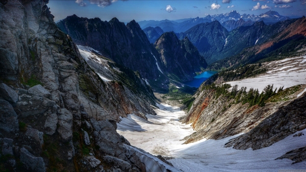 精美高清背景素材山峰