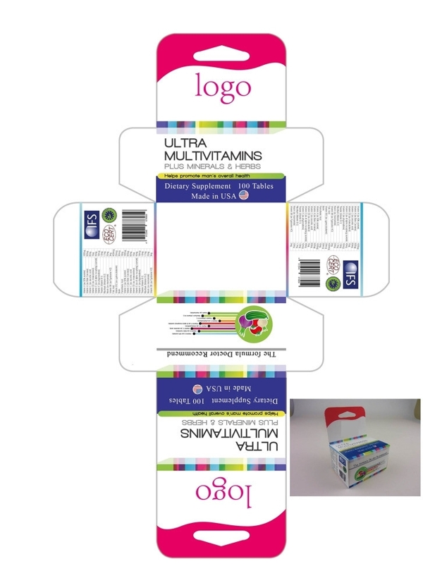多种维生素药盒包装设计图片