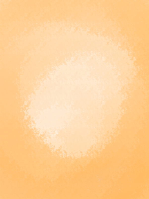 橘黄色小清新水彩质感背景
