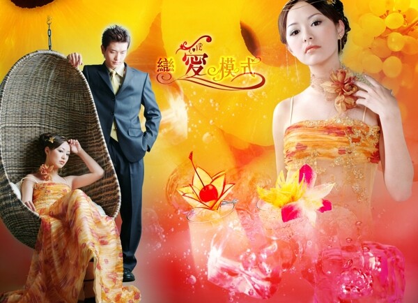 台北08春季婚纱摄影展会发布图片