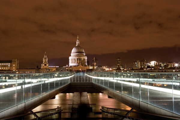 唯美伦敦夜景图片