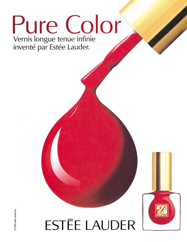 法国香水化妆品广告创意设计0046