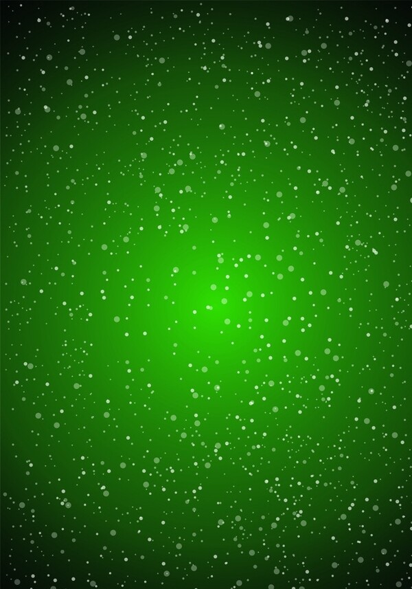 绿色背景星空图片