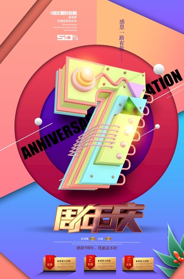 7周年