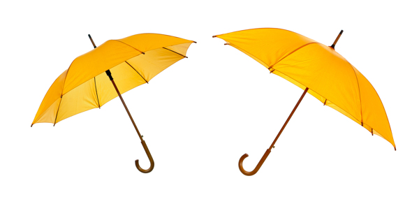 黄色雨伞