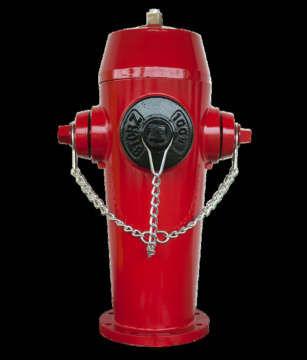 红色消防栓免抠png透明图层素材