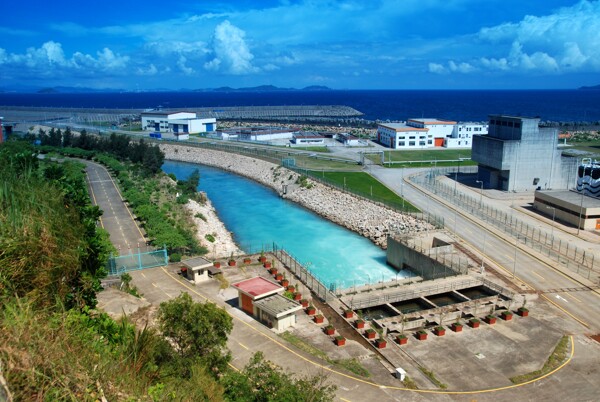 工业生产核电站图片