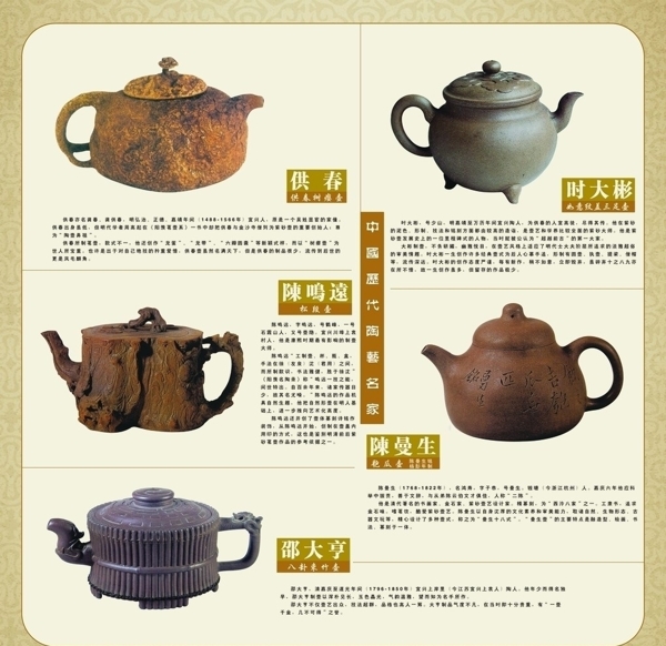 中国历代陶艺名家图片