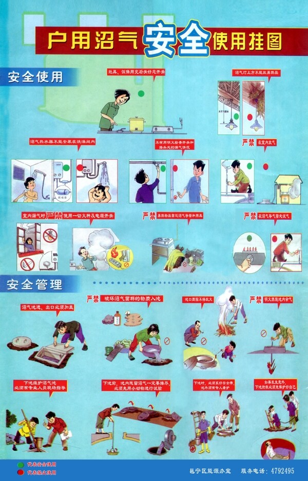 沼气池使用方法图片