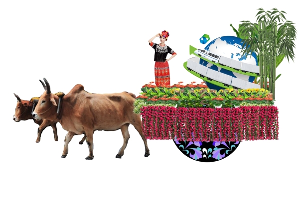 牛车设计傣族
