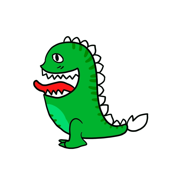 恐龙小怪兽涂鸦设计