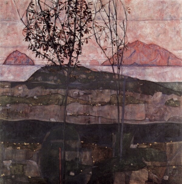 埃贡席勒表现主义绘画艺术画集