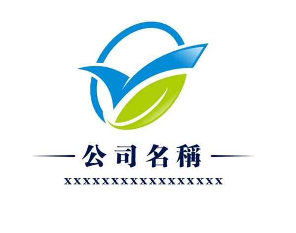 时尚大气简洁叶子Y字母logo