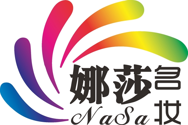 娜莎名妆logo设计