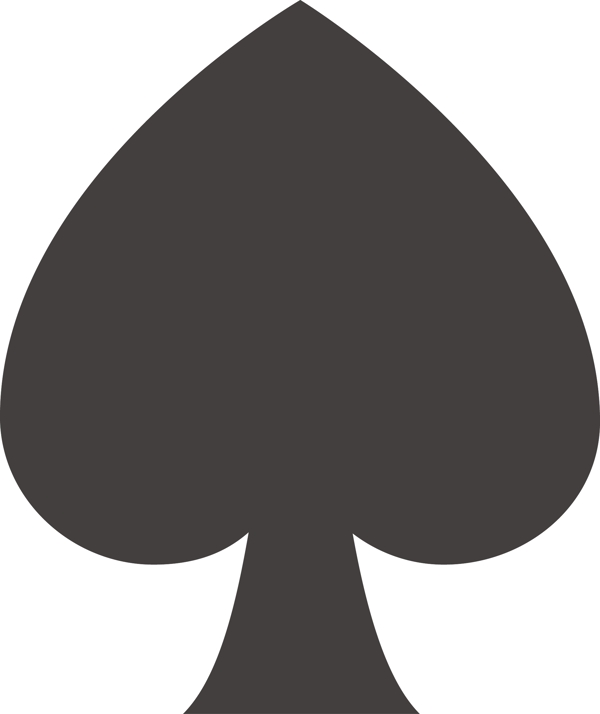 扑克6字形图标