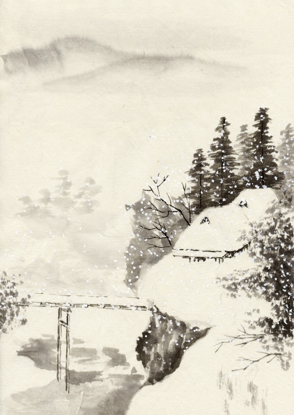 高清水墨国画16