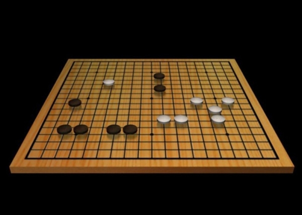 围棋棋盘3D模型图片