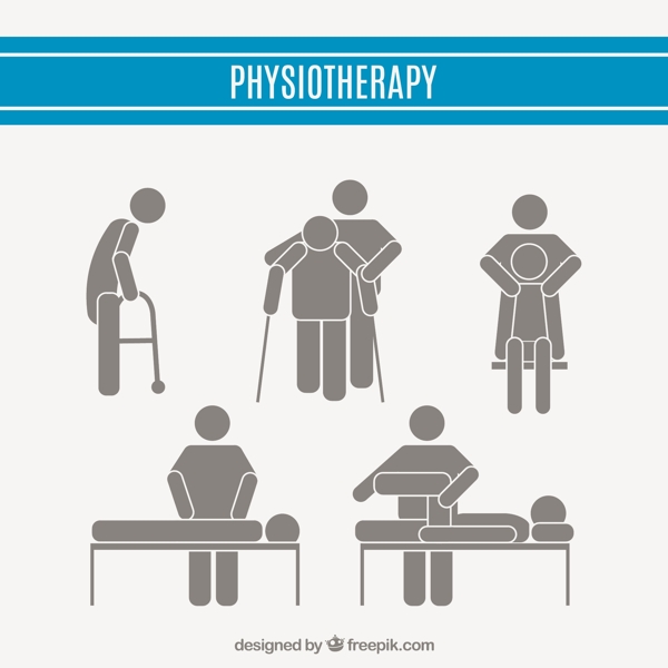 理疗图标集