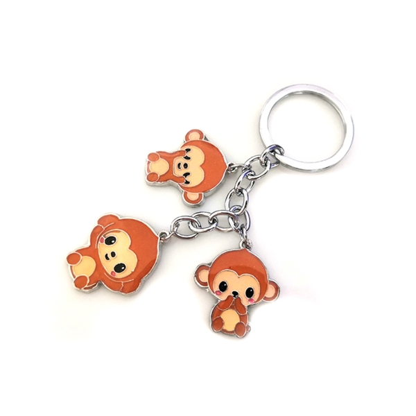 猴子钥匙扣