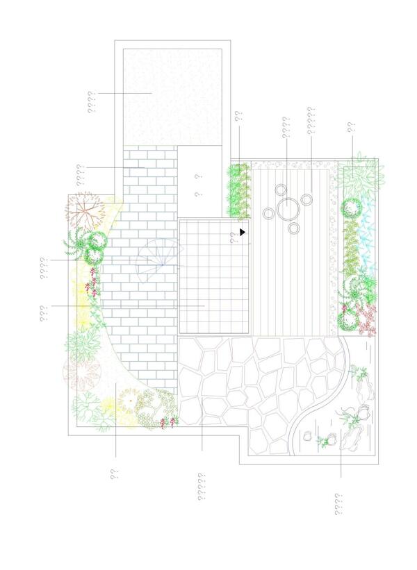 别墅景观设计CAD图纸施工图