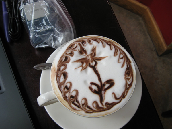 休闲花式咖啡图片