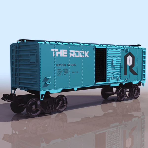 火车厢模型