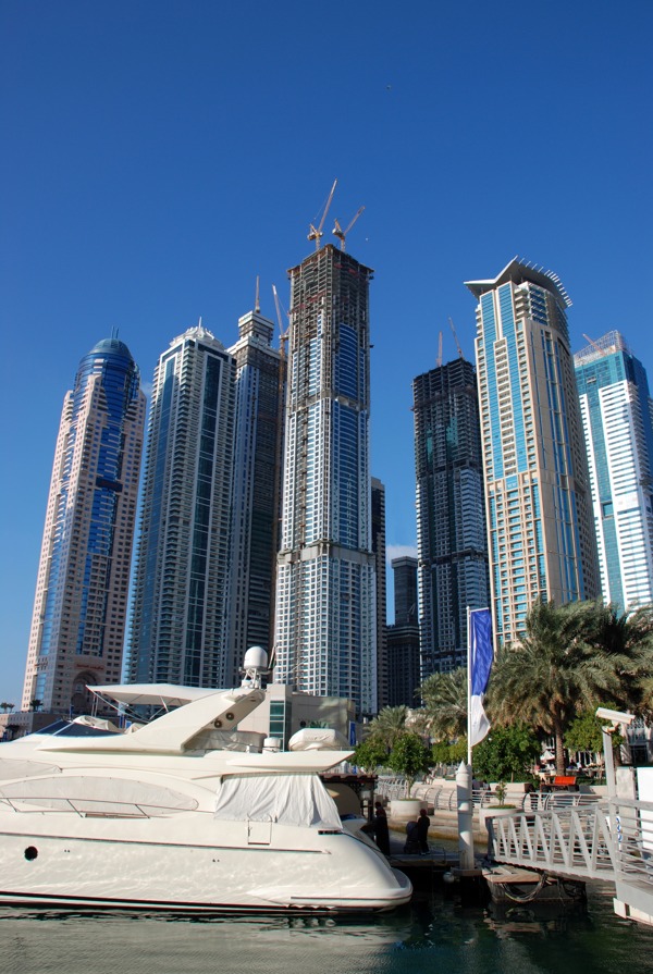 迪拜的建筑