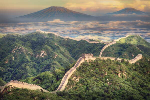 长城风景图片中国山脉风景