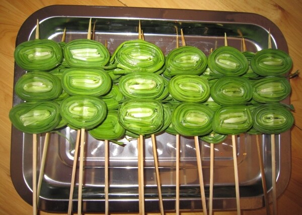 烤韭菜韭菜图片