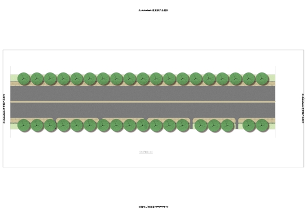 景观工程十三标段绿化平面图