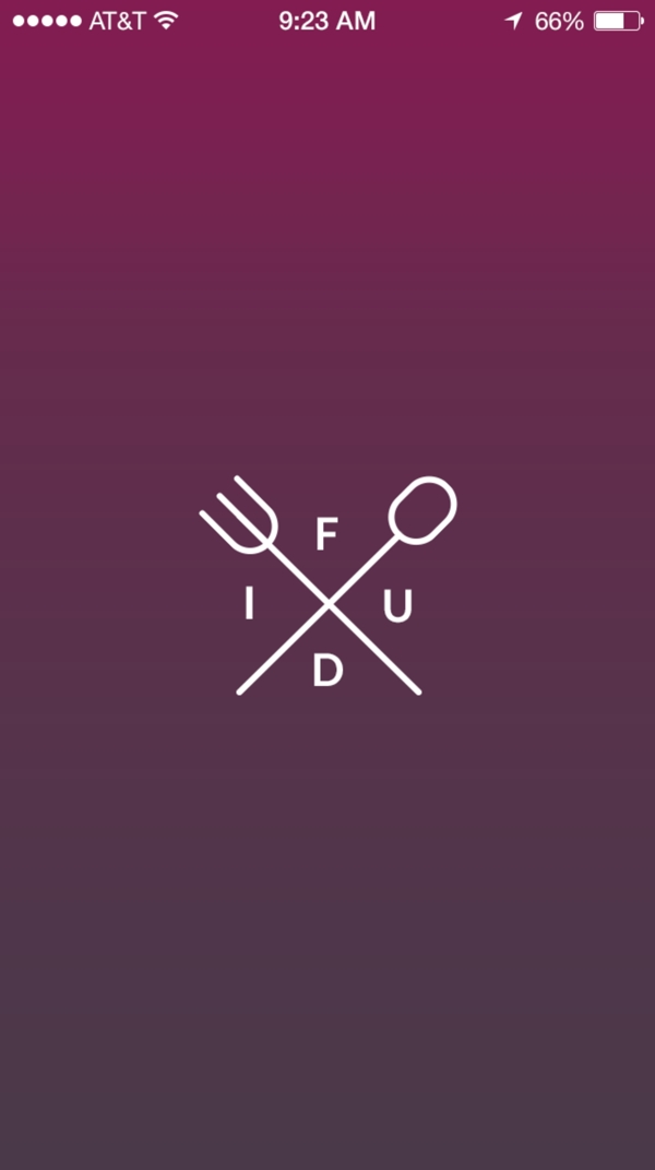 扁平化食物类app设计