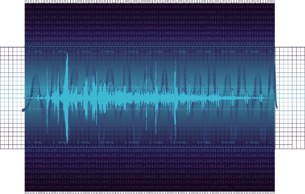 数字声音的波矢量