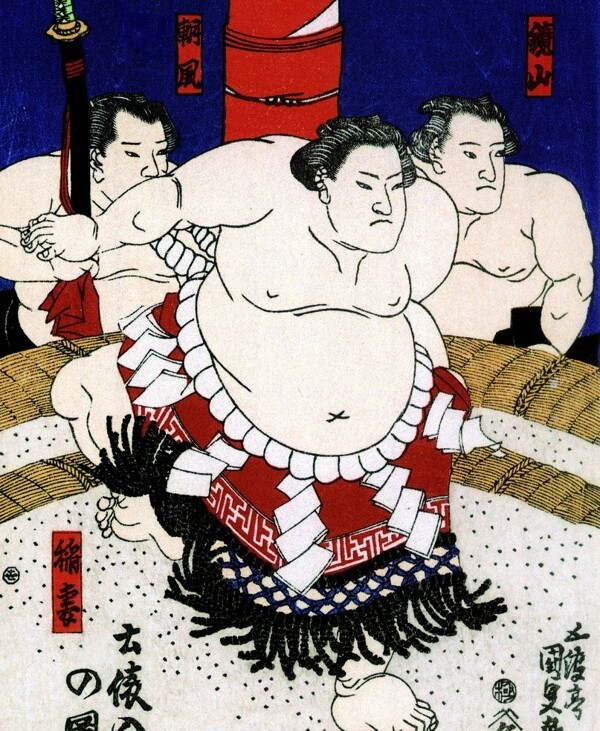 日本相扑图片