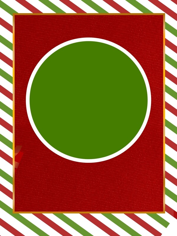 红绿条纹圣诞主题背景设计
