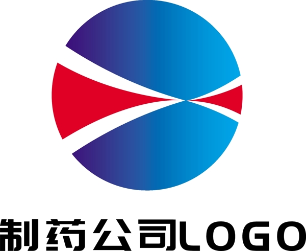 简约大气制药公司LOGO设计