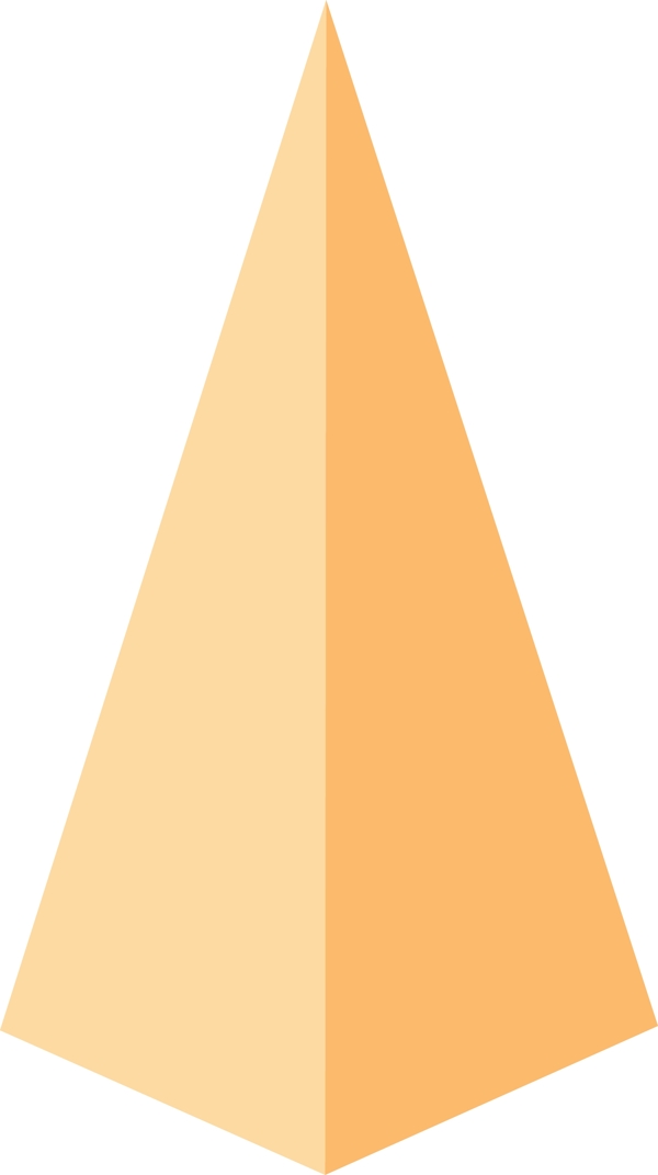 黄色小山三角形