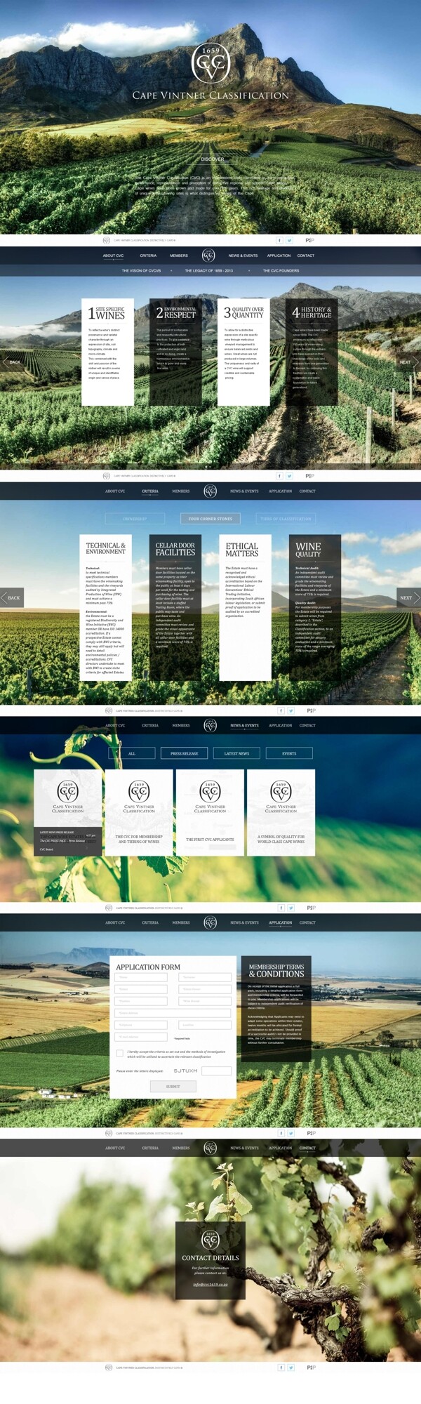 葡萄酒酿造网页模板图片