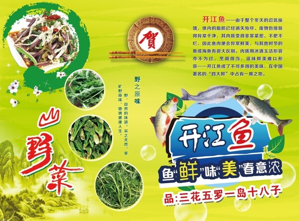 山野菜和开江鱼