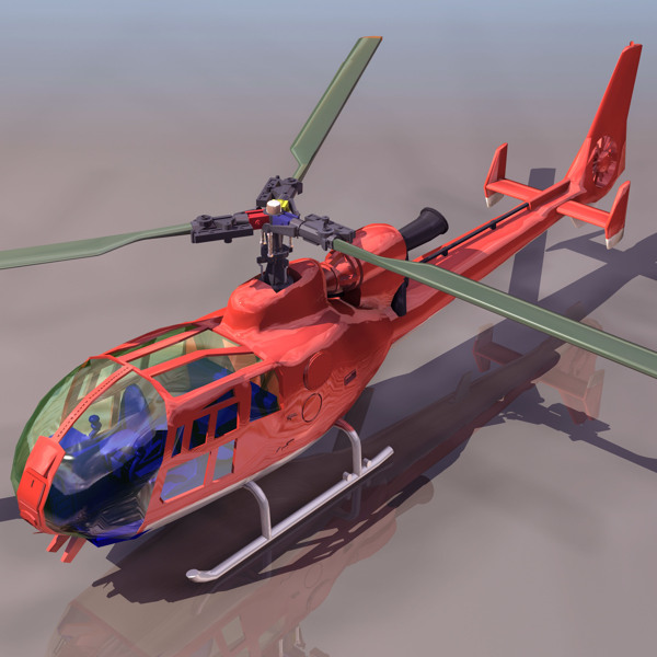 3D直升飞机