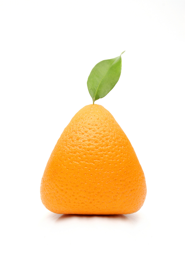 橘子创意水果图片