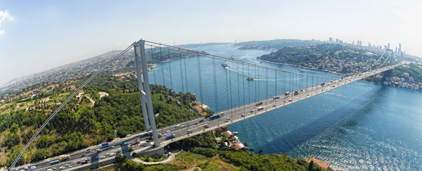 美丽的伊斯坦布尔大桥图片