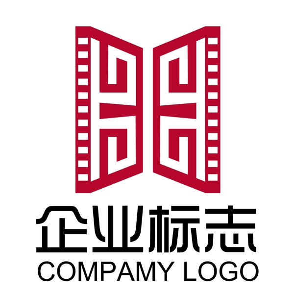 门logo标志图片