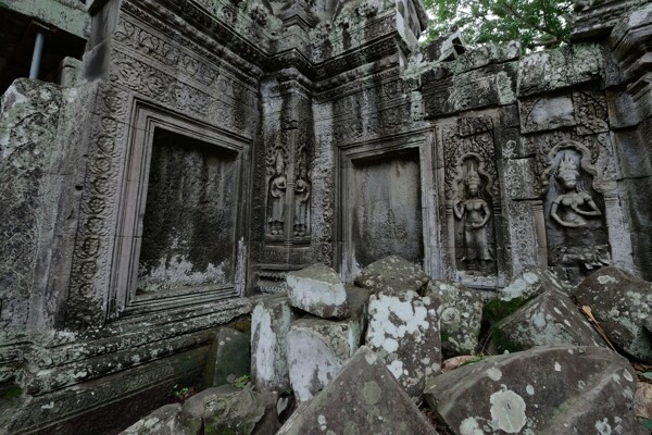 柬埔寨塔布隆寺风景