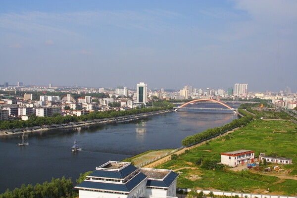 信阳浉河风光风景图片