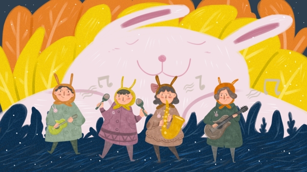 梦幻童话音乐节兔子乐队