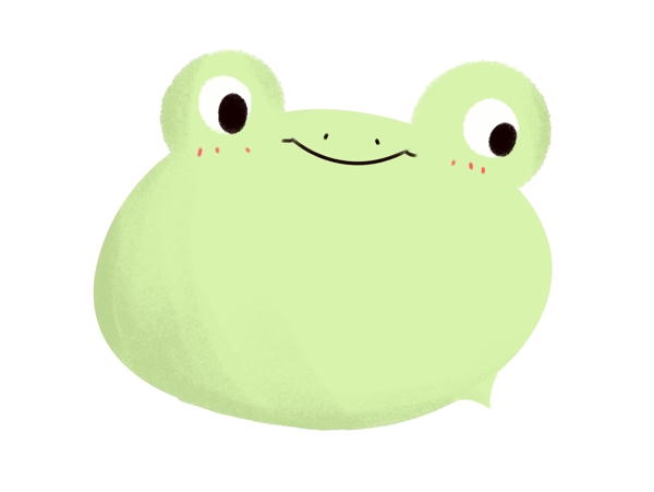 绿色青蛙边框插画